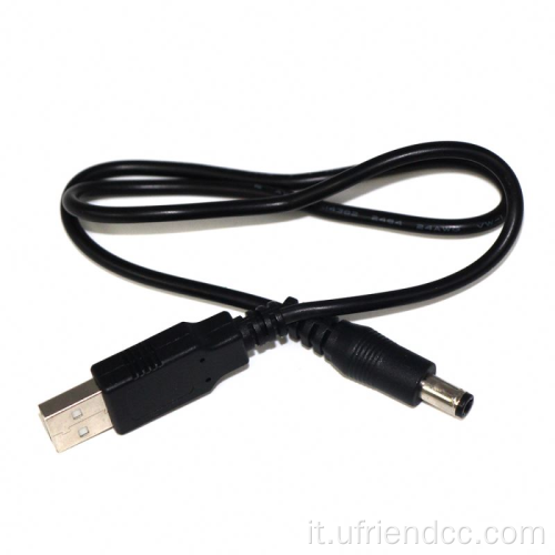 Connettore di cavo di alimentazione da USB OEM/ODM da 5,5 mm